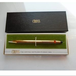 VINTAGE NOS 12K GOLD FILLED CROSS BALLPOIN…